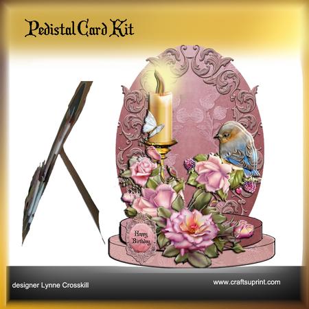 Candel Light Pedestal Card Kit