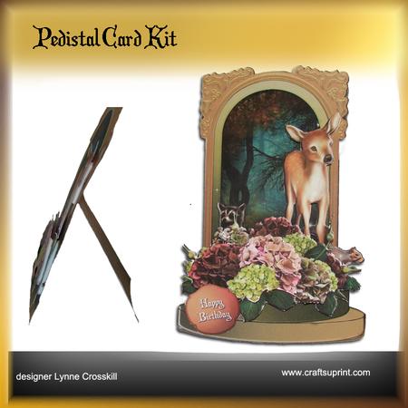 Natures' Blooms Pedestal Card Kit
