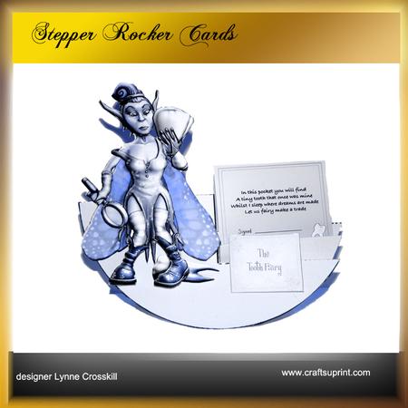 Little Boy Toothfairy Rocker/stepper Card