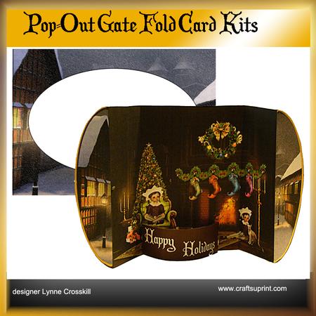 Christmas Eve Pop Out Gatefold Card