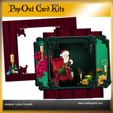 Christmas Visitor Pop Out Card