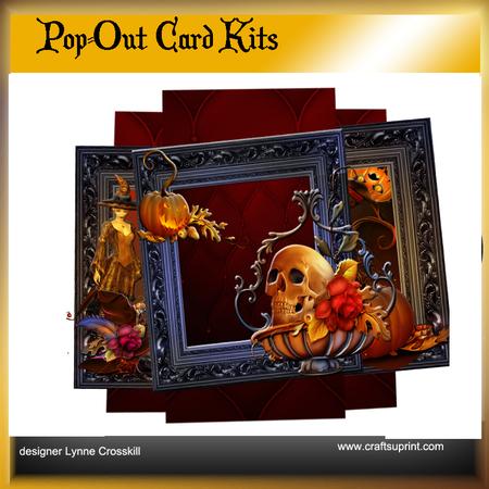 All Hallo's Eve Pop Out Card & Envelope