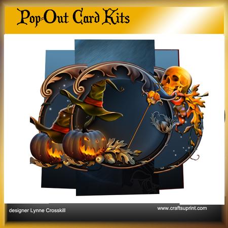 A Pumpkin's Eve Pop Out Card & Envelope