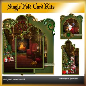 Christmas Eve Single Fold Card Kit
