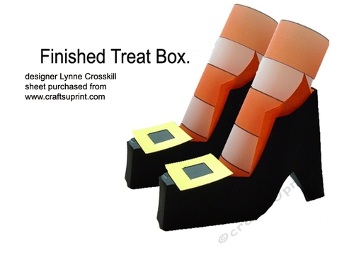 Witchs Shoe Treat Box Kit