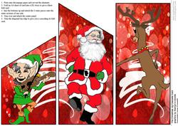 Christmas Jig Cascade Card