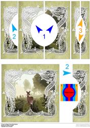A Touch of Nature Circle Side Stacker Card