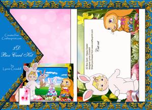 Hoppy Easter 3D Box Card Kit