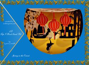Spring in the Orient 3D Topnrock Card Kit
