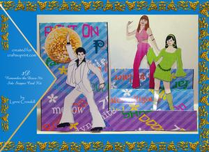 Remembering the Disco 70s - 3D Side Stepper Card Kit