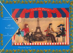 Paris in the Spring 3D Box Card Kit