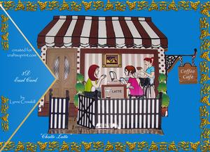 Chatte Lattte - 3D Cafe Easel Card Kit