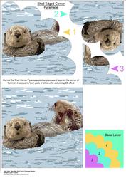 Yada Yada Yada - Sea Otter Shell Edged Side Stacker