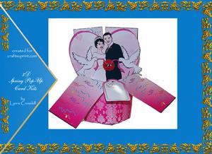 Wedding Spring Popup Card Kit