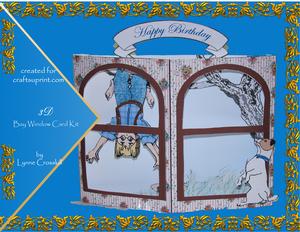 The Climber 3D Bay Window Card Kit