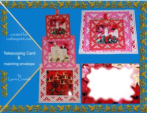Christmas Light Telescoping Card Kit