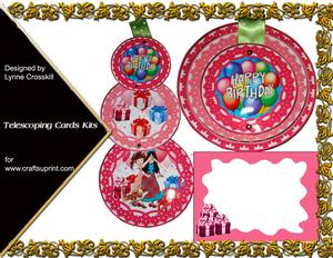 Birthday Surprise Telecoping Card Kit