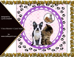 Cats & Dogs Viewmaster Card Kit