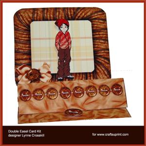 Hey Dude! Double Easel Card Kit