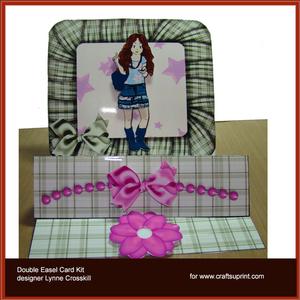 Teen's Favorite Passtime Double Easel Card Kit