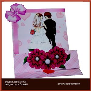 The Wedding Double Easel Card Kit