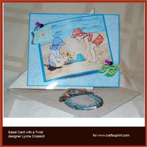 Sandcastles "over the Edge" Card