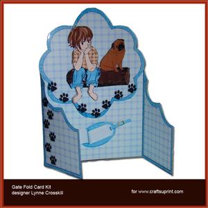 Best Friends Gatefold Card Kit