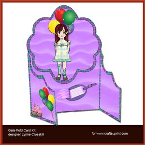 How Old Are You! Birthday Gatefold Card Kit