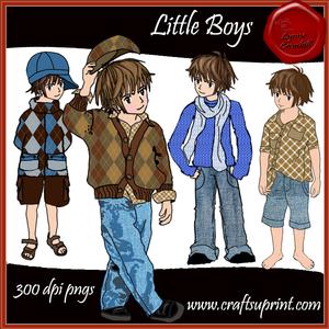 Boys Will Be Boys Clip Art