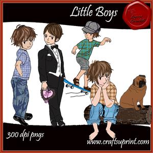Boys Will Be Boys 2 Clip Art