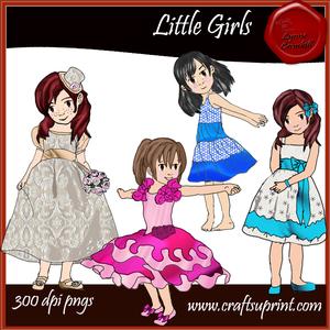 Girls (sugar & Spice) Clip Art