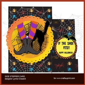 If the Shoe Fits Side Stepper Card