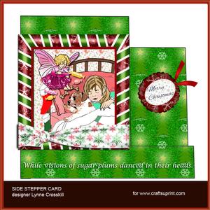 Visions of Sugar-plums Stepper Card