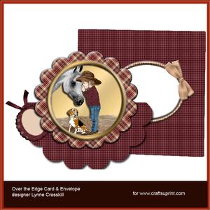 Wanna Know a Secret Over the Edge Card & Envelope