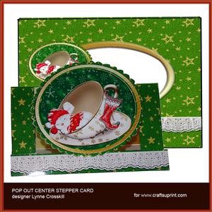 Not Even a Mouse Center Stepper Pop Out & Envelope