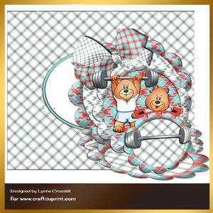 My Hero Triple Easel Card & Envelope
