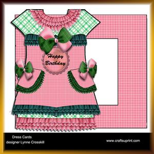 Luscious Watermelon Dress Card & Envelope