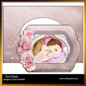 Mommy & Me Tent Card