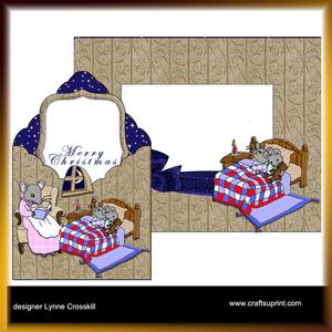 Bedtime Story Envelope Card Kit & Envelope