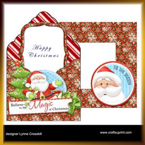 Christmas Magic Envelope Card Kit & Envelope