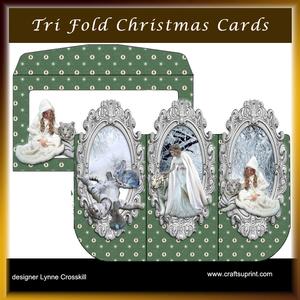 Christmas Delights 3D Tri-fold Card & Envelope