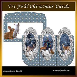 Night of Wonder 3D Tri-fold Card & Envelope