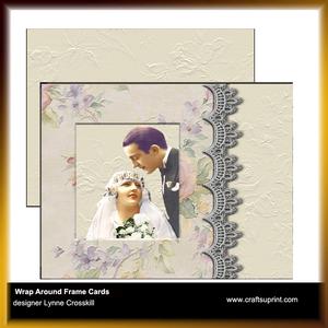 Wedded Bliss Wrap Around Frame Card Kit