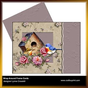 Birds & Roses Frame Card Kit