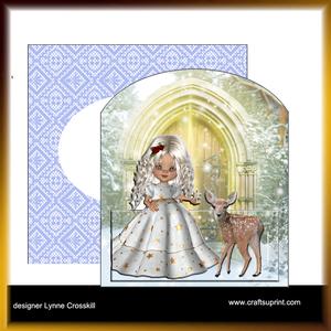 Christmas Fawn Pop Out Card Kit