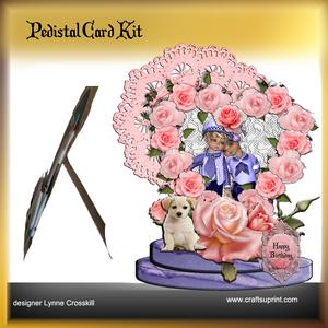 Love & Roses Pedestal Card Kit