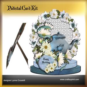 Tea for Two Pedestal Card Kit