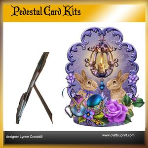 Easter Candlelight Pedestal Card Kit