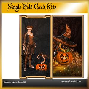 Spook Night Single Fold Card Kit