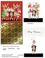 Reindeer Chorus 3D Pop-up Card Kit
